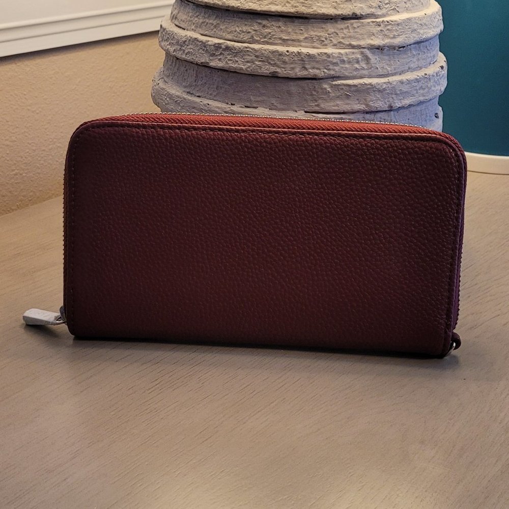 Large Wallet - Burgundy/Deep Merlot